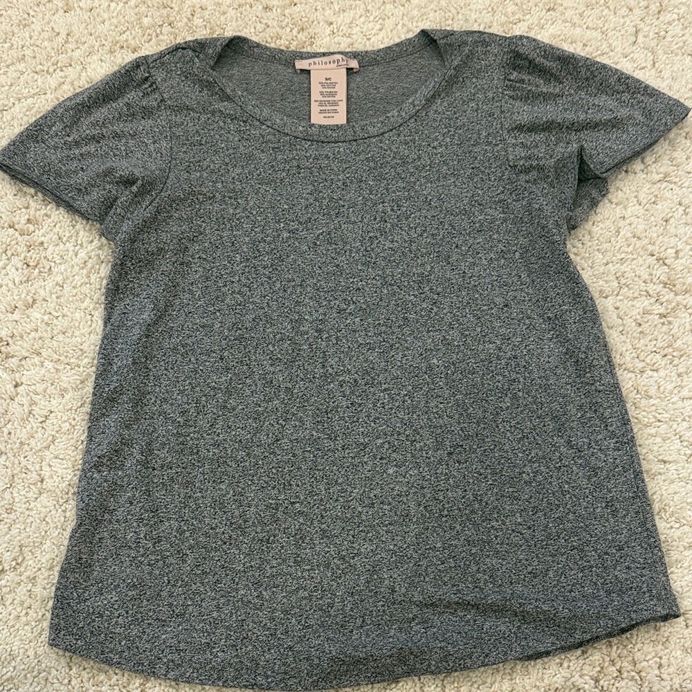 Philosophy Gray Women's Top